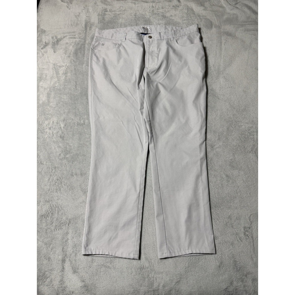 Peter Millar EB66 Performance Five Pocket Pants Mens 39x28 British Grey